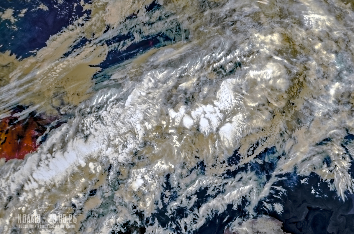 3.25 NOAA19 A avhrr 3 AVHRR 3b45 IR False Color A2
